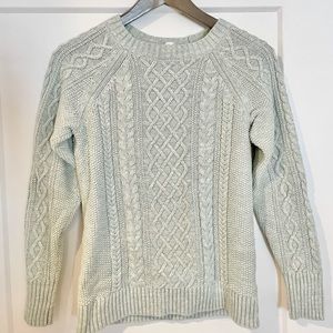 GAP cable knit sweater